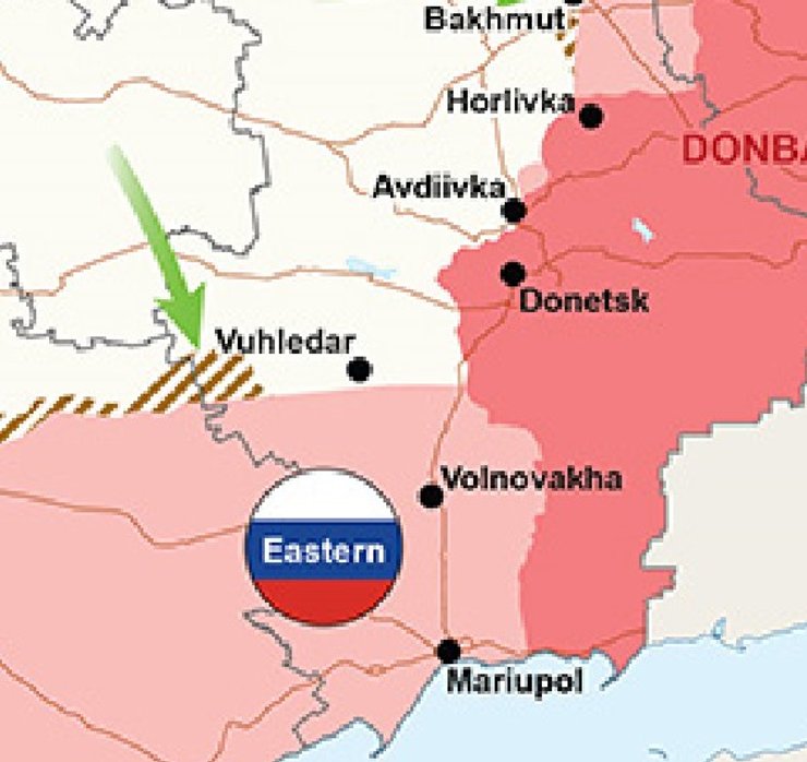 карта война в украине