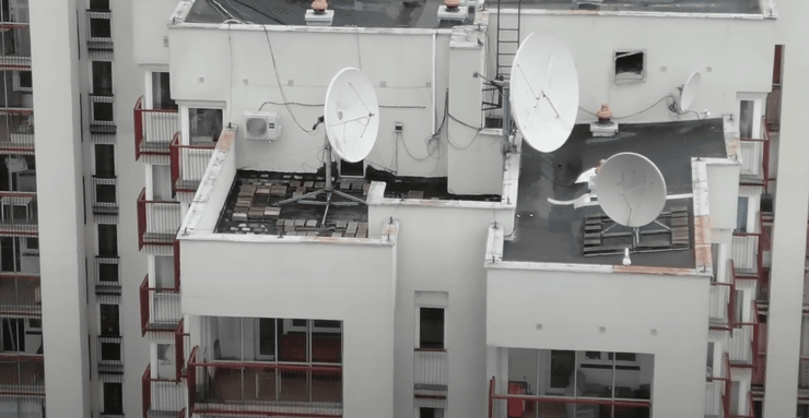 Предполагаемые разведывательные антенны, разведа РФ