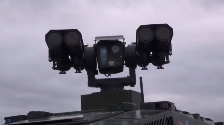 робот Маркер, ПТРК Корнет