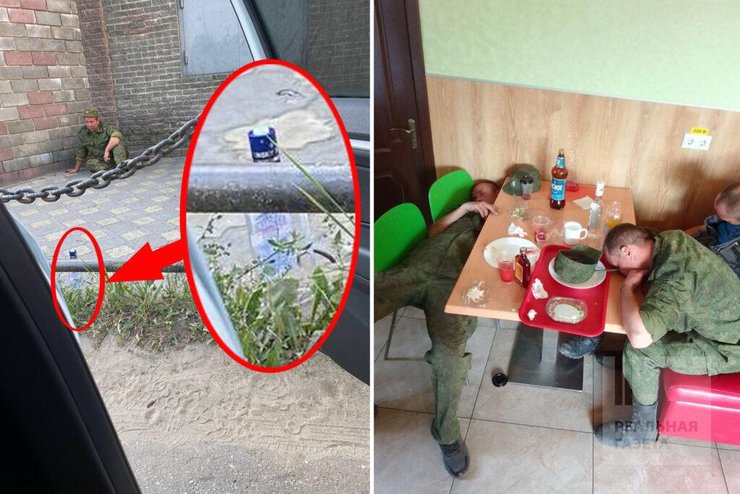 Слева – 7.00 утра 22 августа, справа – 9 утра 25 августа