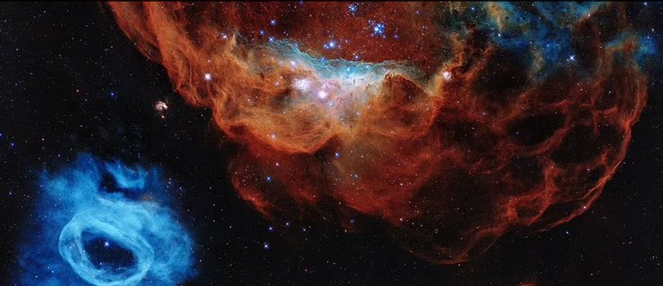 Туманность, NGC 2014, NGC 2020