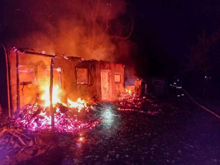 пожежа рені