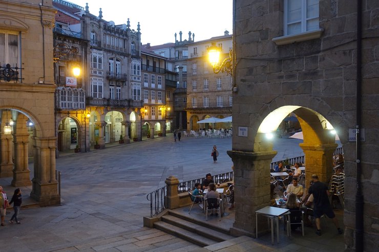 Місто Оренсе в Іспанії має безліч ресторанів і барів