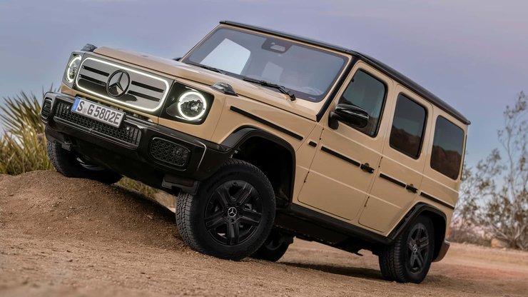 Mercedes G580 EQ, Mercedes G580, электромобиль Гелендваген, электрический Гелендваген, электрический Гелендваген