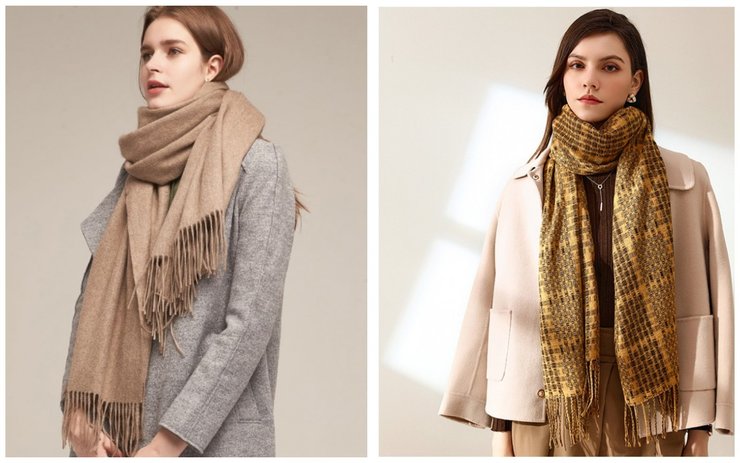 Кашемировые шарфы