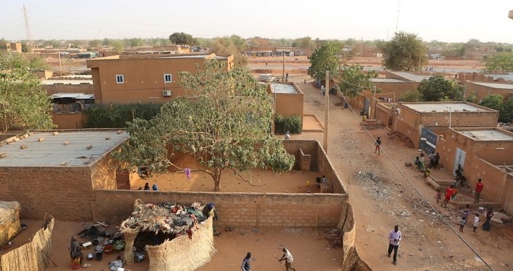 Нигер, Школа, Пожар, Дети, Ученики, Соломенная изба