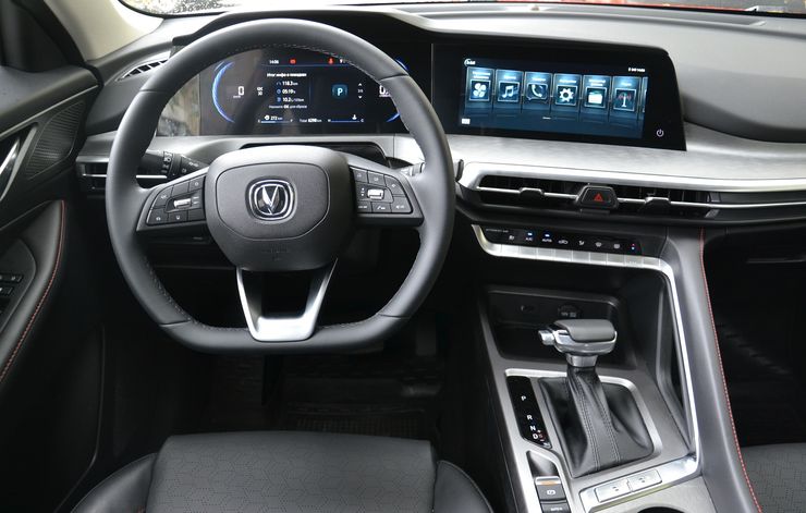 салон Changan CS35 Plus, Changan CS35, новый Changan CS35, новый Changan CS35, кроссовер Changan