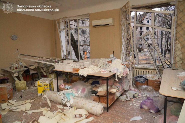 запорожье обстрел 11 ноября