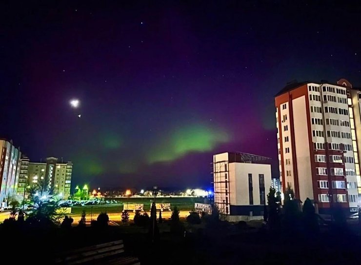 полярне сяйво Україна