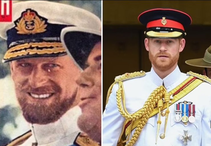 Принц Гарри и его дед