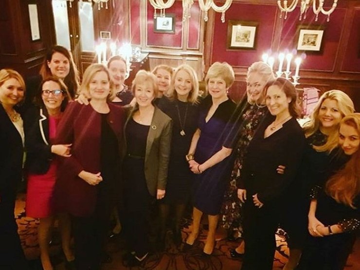 Тереза Мэй, девичник, обед, благотворительный обед, аукцион