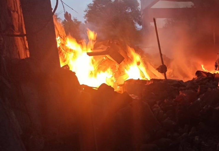 пожежа, кривий ріг