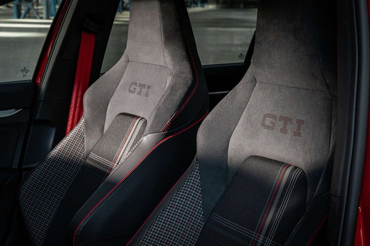 Салон VW Golf GTI, Volkswagen Golf, новый Volkswagen Golf, новый Volkswagen Golf