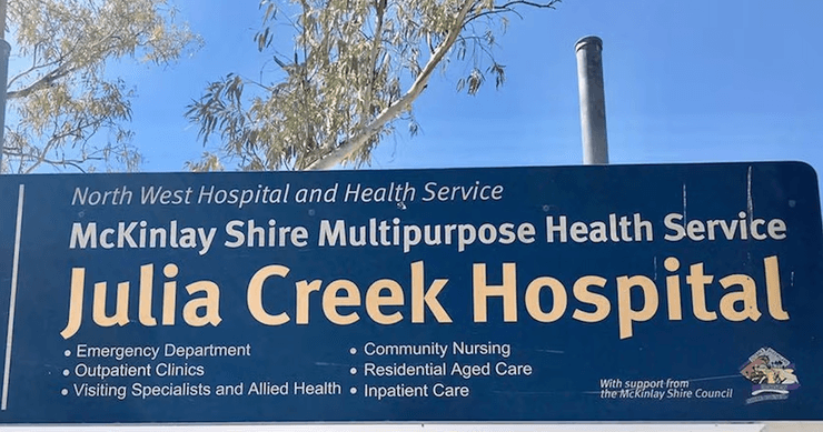 Австралия, Джулия-Крик, город Джулия-Крик