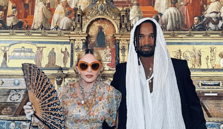 Мадонна с бойфрендом Акимом Моррисом