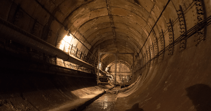 История строительства станции Львовская Брама в Киеве