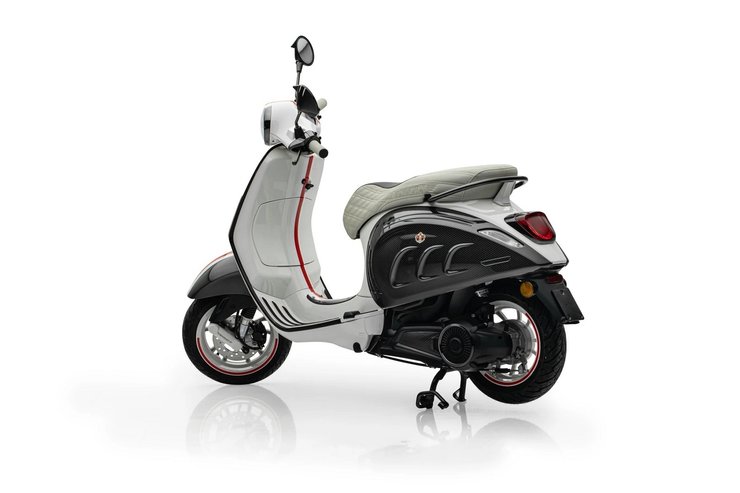 Vespa Monaco, Vespa Elettrica, Vespa Mansory, скутер Vespa, электроскутер Vespa, электроскутер Vespa