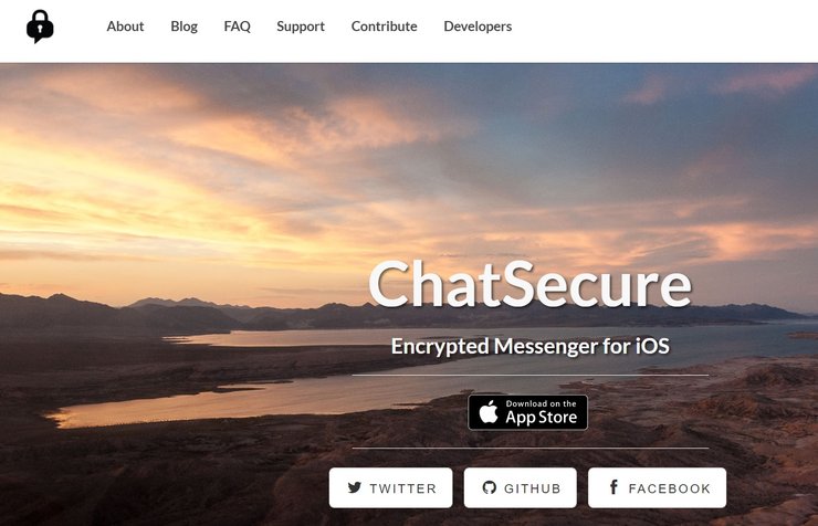 ChatSecure, мессенджер