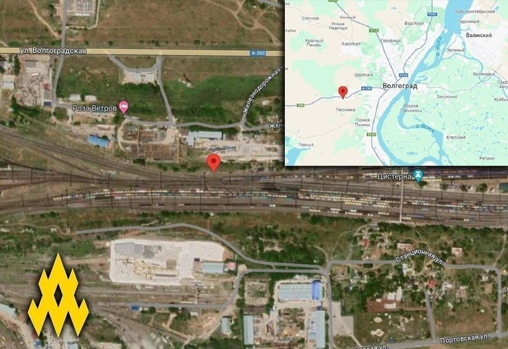 Партизаны подорвали железную дорогу в Волгограде