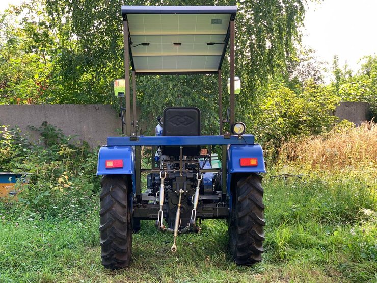 Kolos-244, украинский трактор, электрический трактор, трактор Kolos