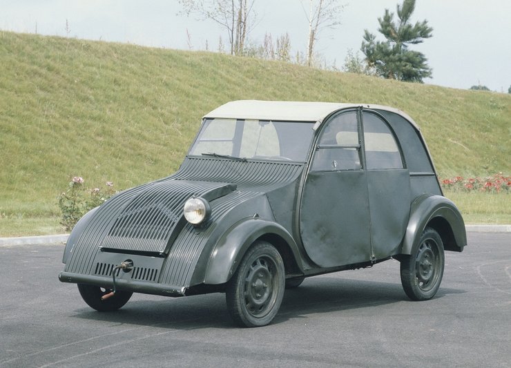 Citroen 2CV, история Citroen 2CV, старый Citroen, Citroen Mehari
