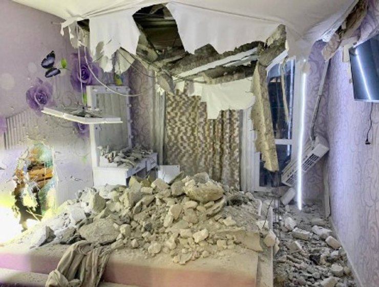 обстрел Никополя