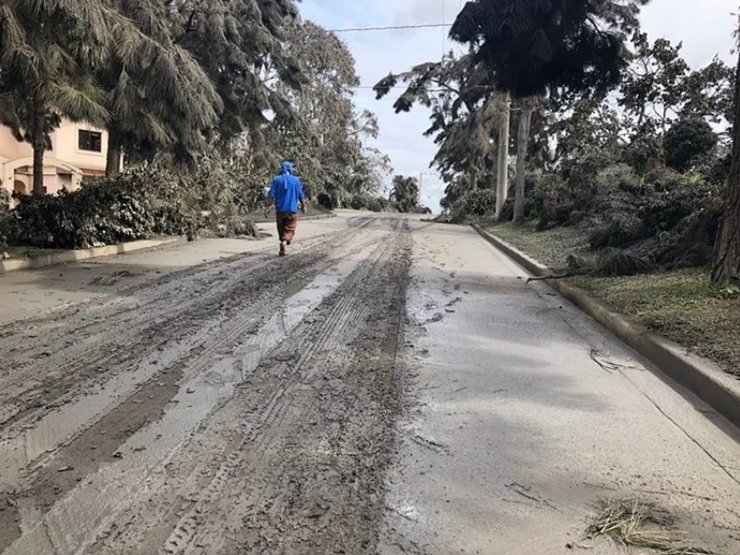 извержение вулкана Тааль, Филиппины