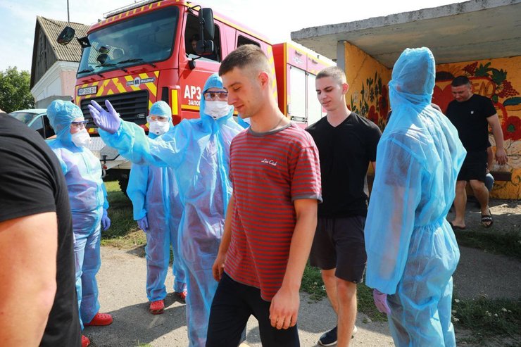 эвакуация, люди