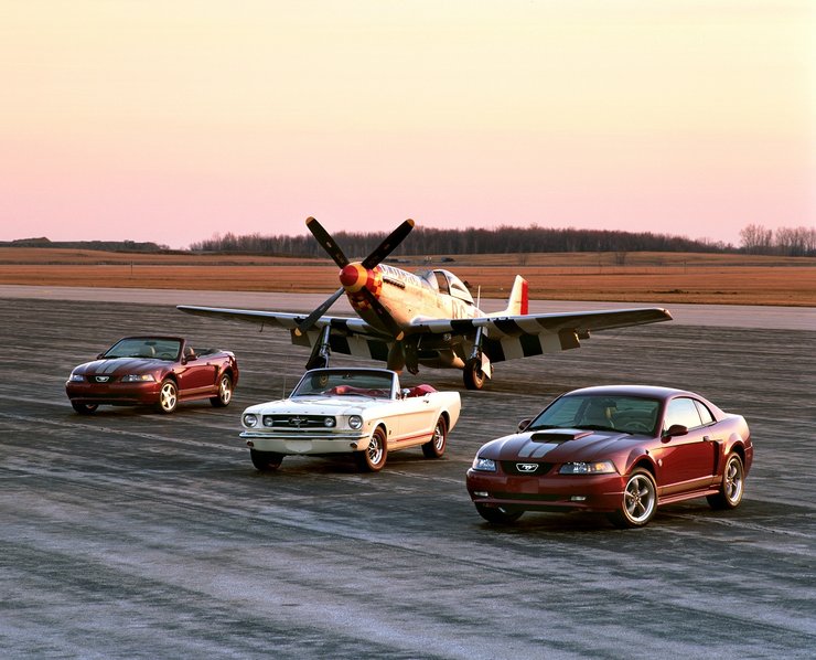 p-51 ford mustang, Ford Mustang, Ford Mustang 1964, история Ford Mustang