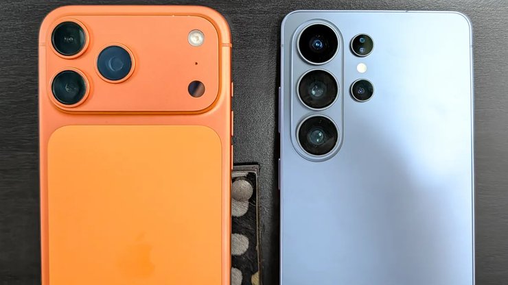 Камера iPhone 17 Pro Max та Samsung Galaxy S26 Ultra
