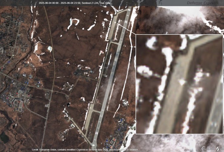 Ту-160 на базі Анадир