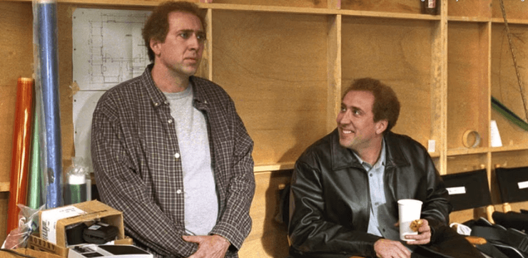 Ніколас Кейдж у фільмі "Адаптація"