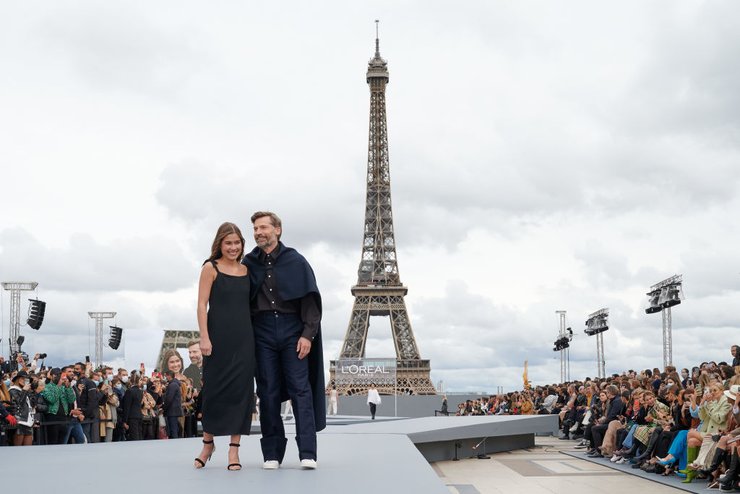 Николай Костер-Вальдау с дочерью