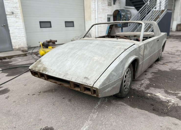 спорткар торнадо, український автомобіль, український спорткар, саморобне авто