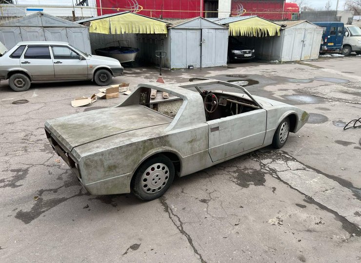 український спорткар, саморобне авто