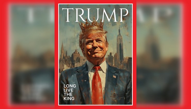 дональд трамп у короні