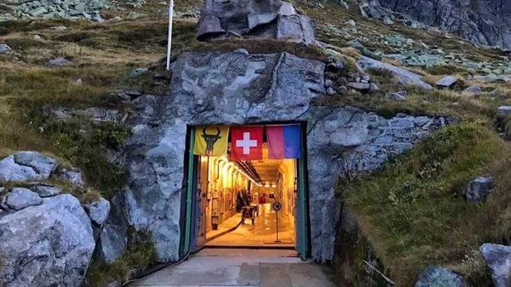 бункер адерматт, швейцарія