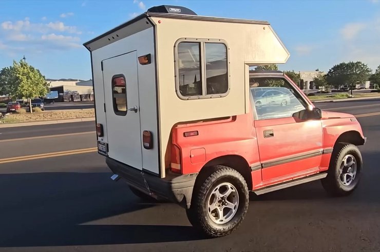 дом на колесах сузуки, Suzuki Vitara, дом на колесах, автодом Suzuki Vitara