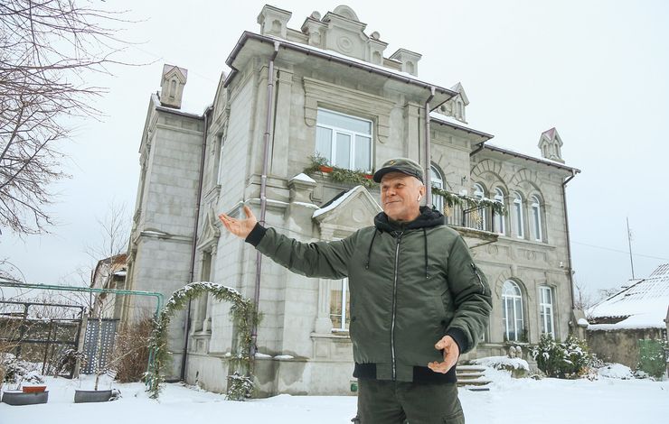 Добрянка, купецький маєток, будинок купця Полянського у Добрянці