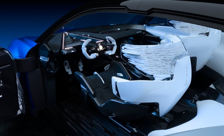 салон Alpine A390, Renault Alpine, Alpine A390, электромобиль Renault