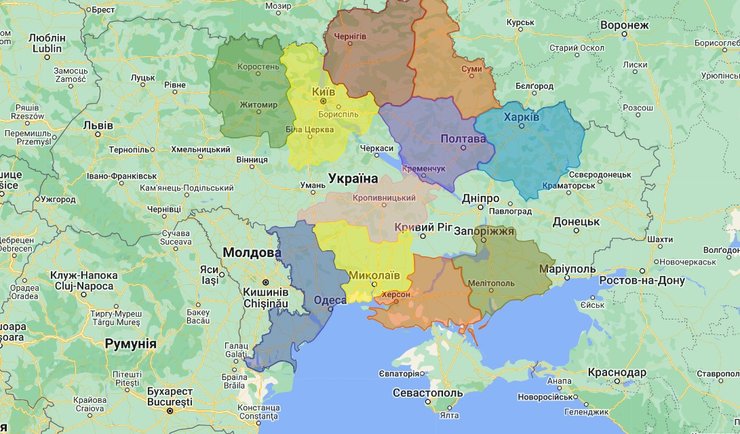 Обласні центри, де можливі перебої електропостачання після обстрілів РФ