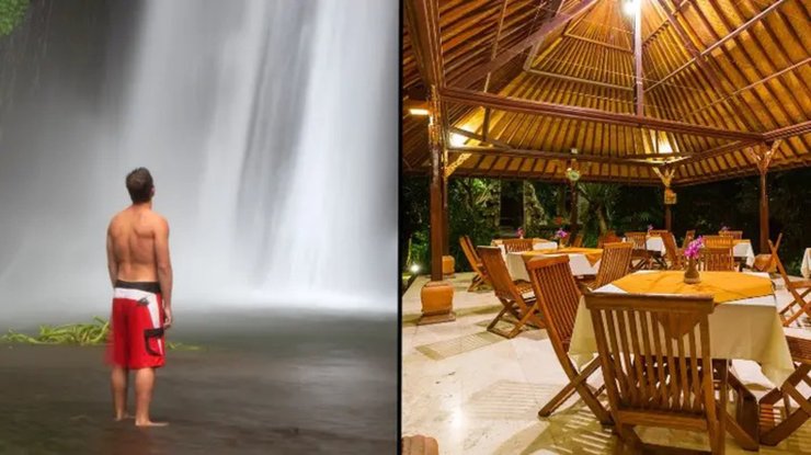 Турист, Індонезія, Балі ресторан, відпустка, вечірка