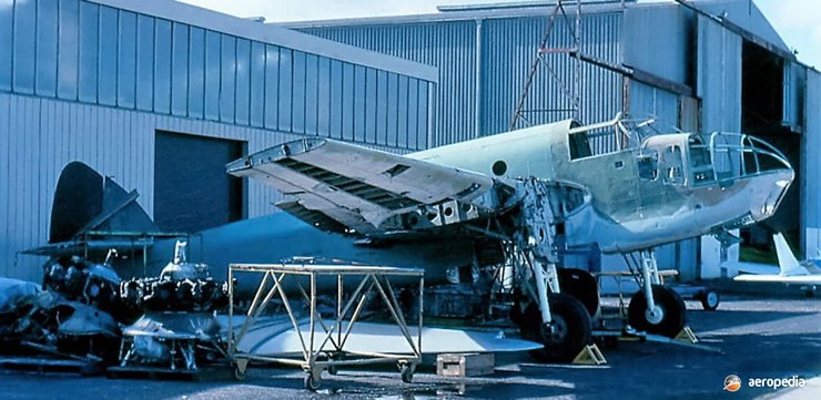 Bristol Beaufort на реставрации