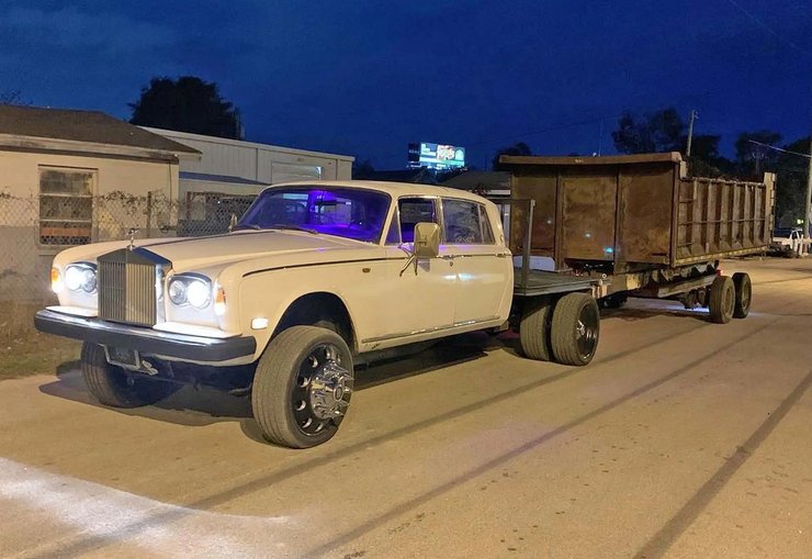 Вантажний Rolls-Royce, вантажівка Rolls-Royce, тюнінг Rolls-Royce, Rolls-Royce Silver Shadow