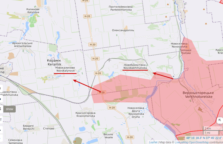 битва на горлівському напрямі