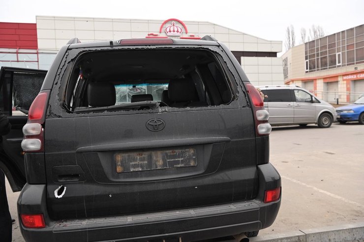 машина, бєлгород, обстріл