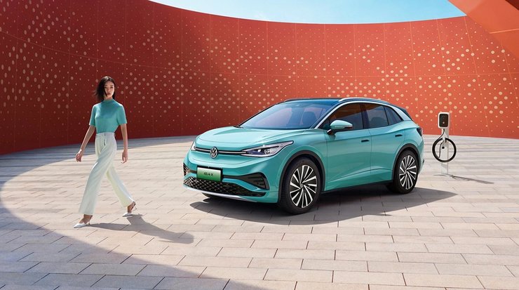 VW ID.4 X, Volkswagen ID.4 X, Volkswagen ID.4, новый Volkswagen ID.4, новый Volkswagen ID.4, электромобиль Volkswagen