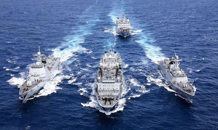 китайские корабли, военные корабли КНР