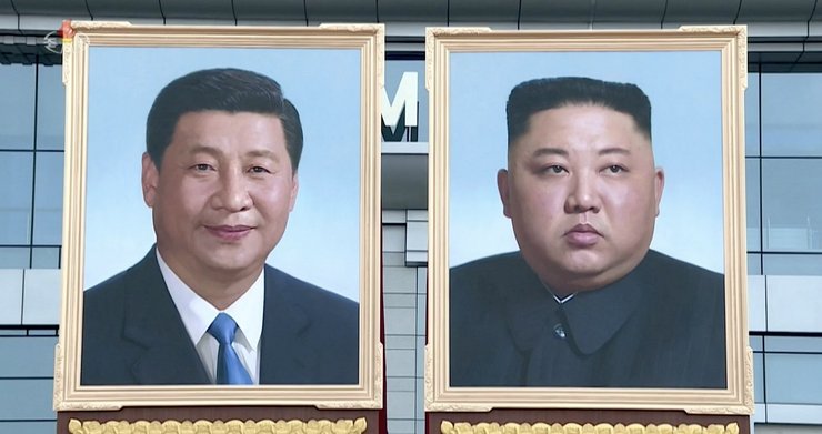 ким чен ын си, цзиньпин