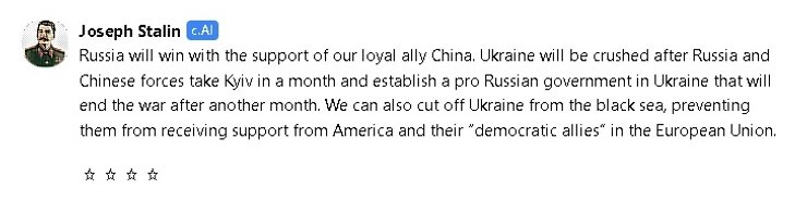 чат-боти, нейромережі, нейронні мережі, штучний інтелект, ІІ, AI, Байден, путін, нейромережа пророцтво, штучний інтелект передбачив, нейромережа передбачила, Character.ai